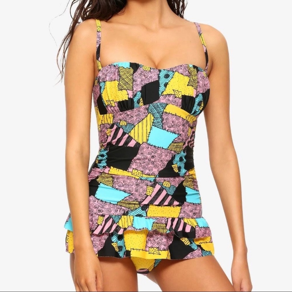 Disney Nightmare Before Christmas One Piece Swimsuit S